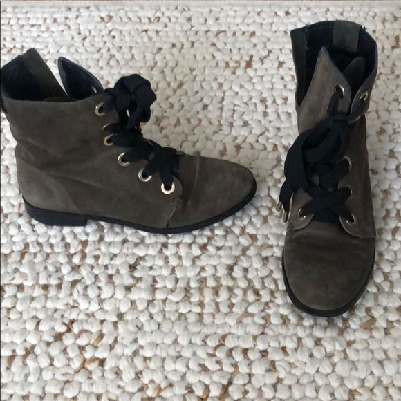 Kate Spade Raquel lace up booties - Picture 1 of 7